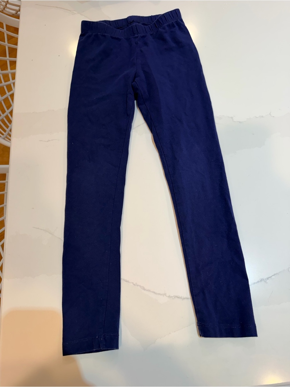 Cat & Jack Girls Navy Blue Leggings Size 6/7